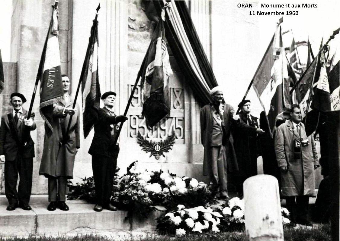 Oran - Monument aux Morts - 11 novembre 1960.jpg